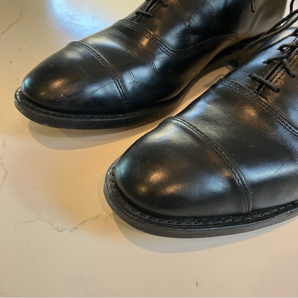 Allen Edmonds Park Avenue Black Oxford Dress Shoes Men’s Size 6.5 D - Picture 5 of 14